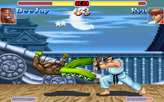 Super Street Fighter II screenshot 3 for Amiga